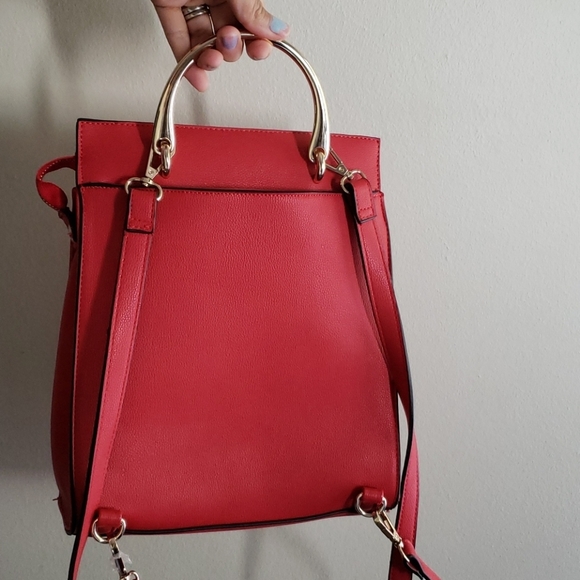 Kate & Alex Cuffaro Italian Design Red Backpack - Picture 6 of 14